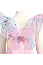 Charger l&#39;image dans la galerie, DEGUISEMENT 2 pcs FEE MAGIQUE robe + ailes 3-4 ans

