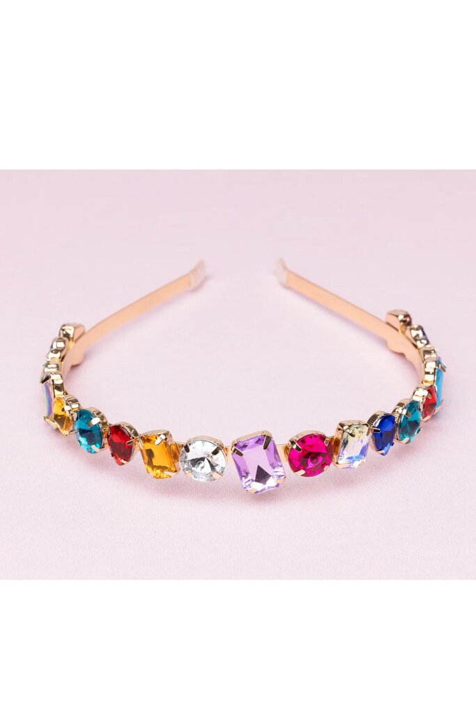 Diadème a grosses pierres - Chunky gem headband
