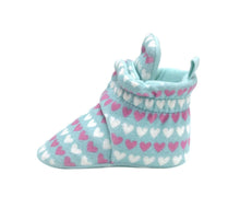 Charger l&#39;image dans la galerie, Snap Booties COEURS HEARTS 3-6 mois
