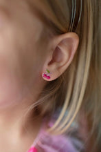 Charger l&#39;image dans la galerie, Boucles d&#39;oreil Autocollantes - LICORNE fantaisiste - sticker earrings
