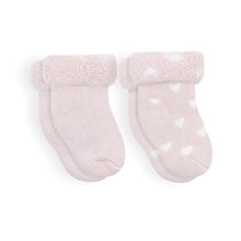 Charger l&#39;image dans la galerie, 2 paires de chaussettes COEURS 0-3 mois
