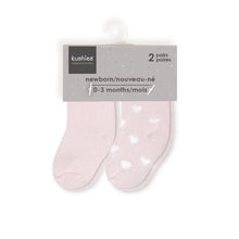 Charger l&#39;image dans la galerie, 2 paires de chaussettes COEURS 0-3 mois
