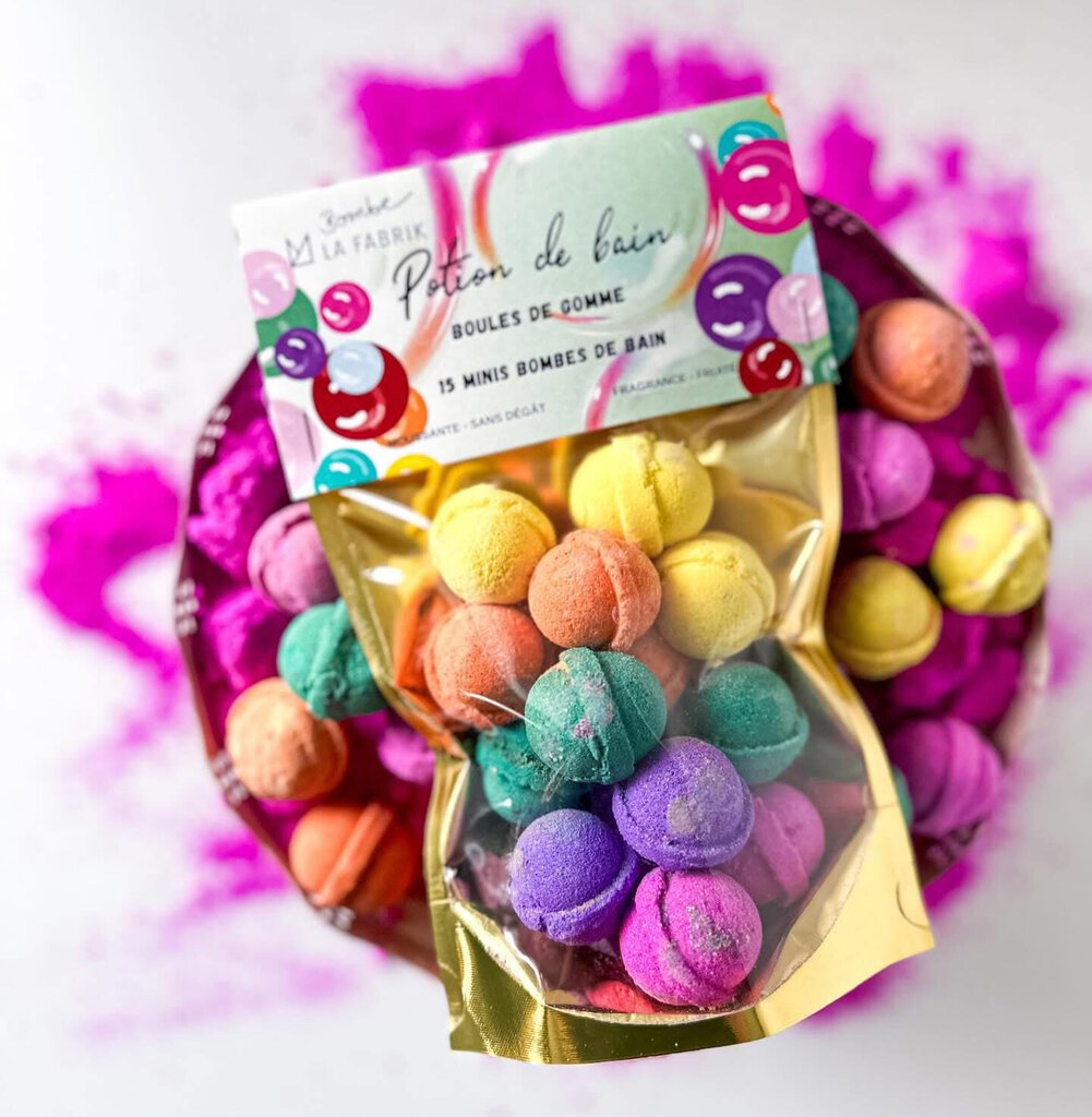 Sachet potion de bain - BOULE DE GOMMES