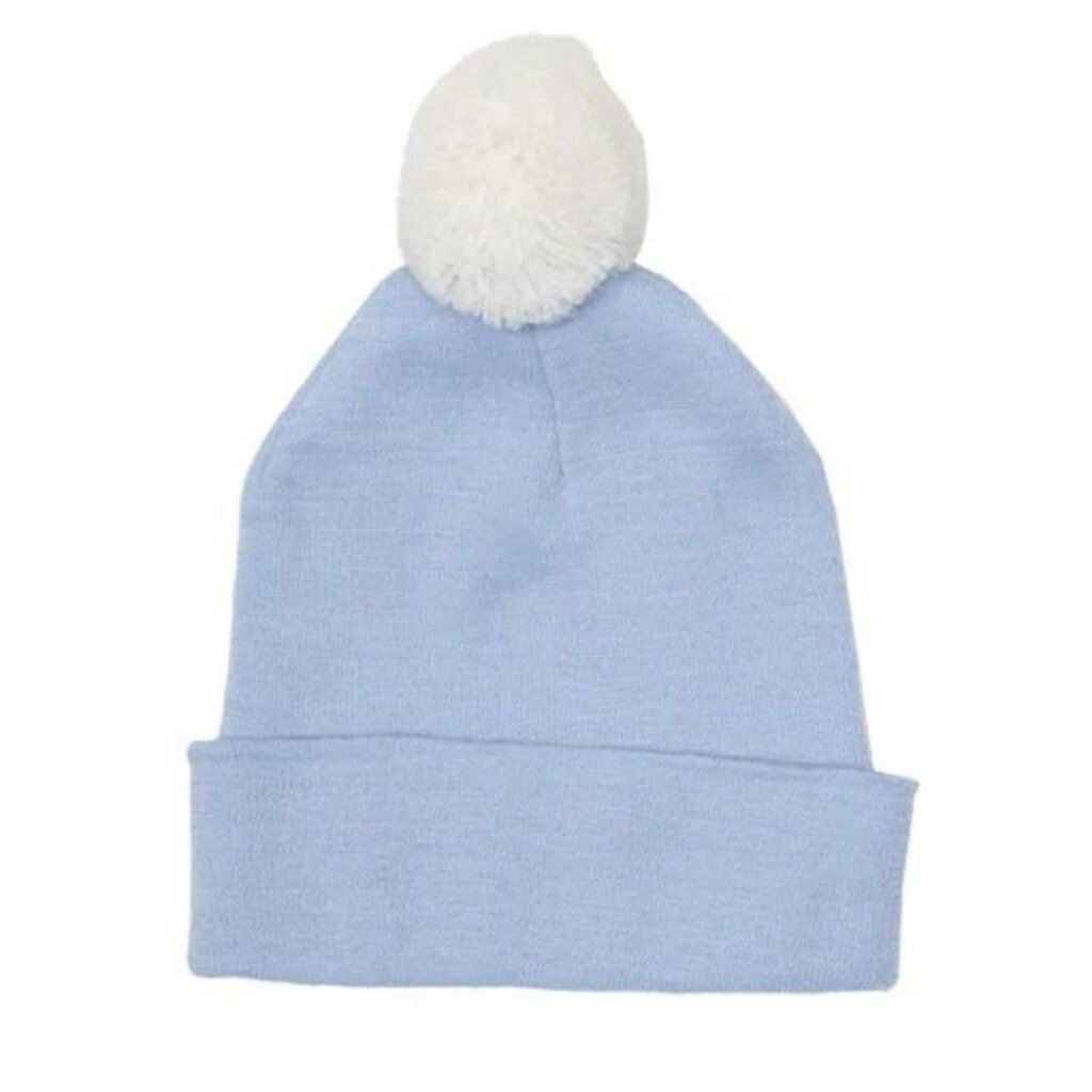 Bonnet de naissance avec pompon NOUVEAU NE