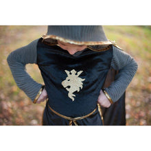 Charger l&#39;image dans la galerie, DEGUISEMENT 3 pcs CHEVALIER DORÉ Haut + cape 5-6 ans
