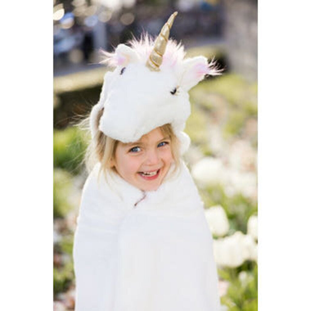 DEGUISEMENT 1 pc Cape LICORNE tête 3D 2-3 ans
