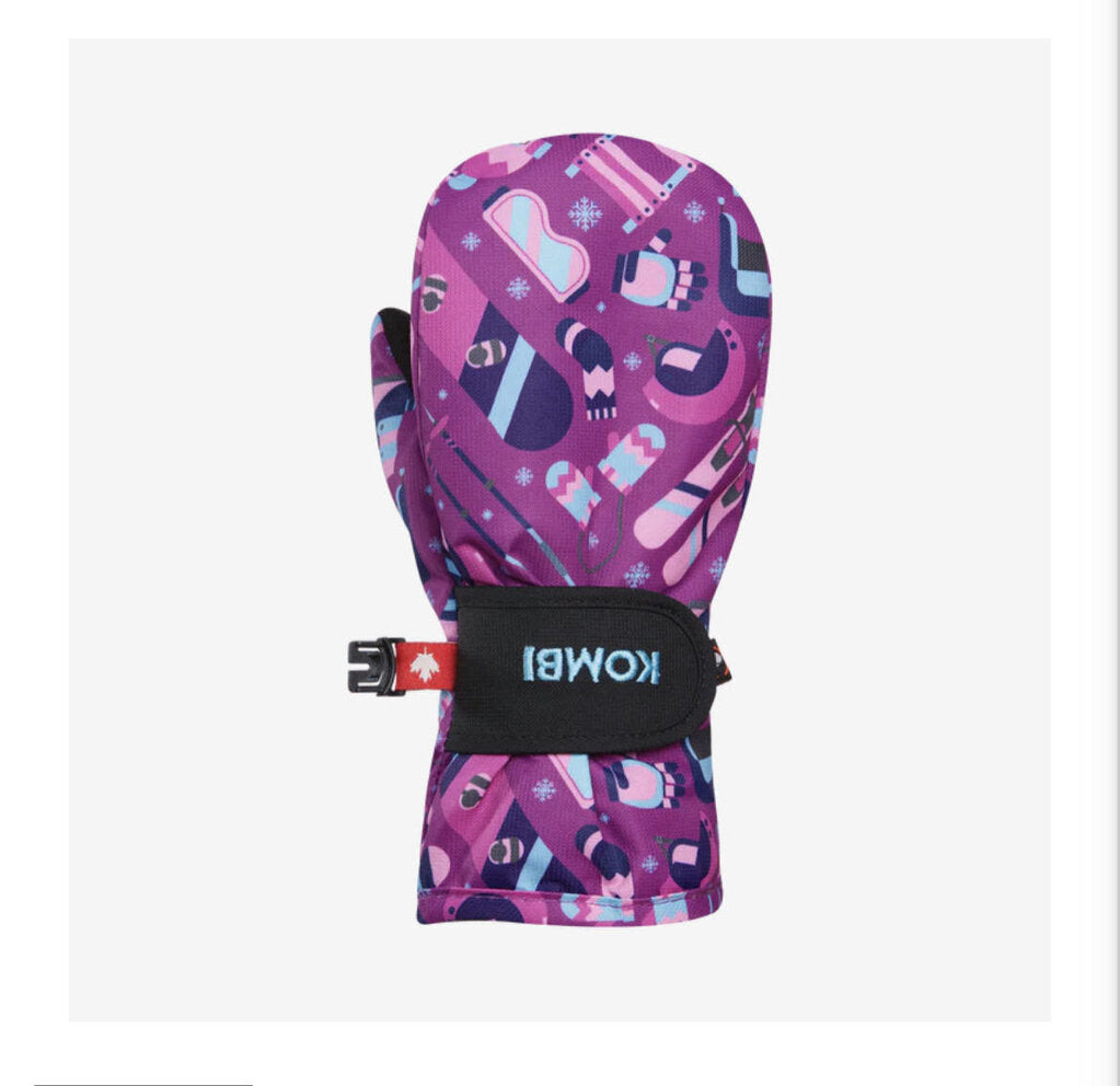 Mitaines HIVER - Cuff Mittens ORCHID SKI GEAR 2-3 ans