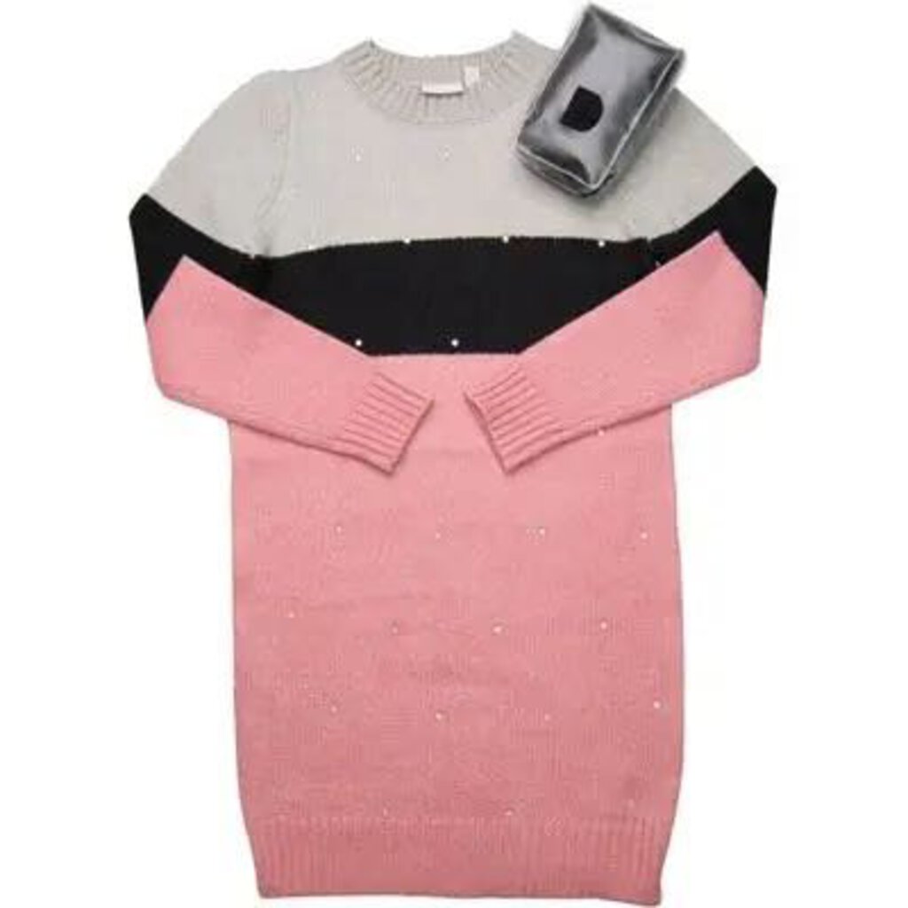 Robe AVEC bas collants noirs 6-7 ans