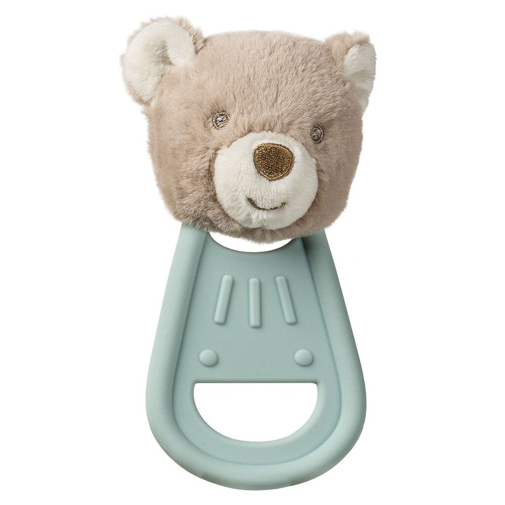 Jouet de dentition avec peluche visage ourson TEDDY 5''