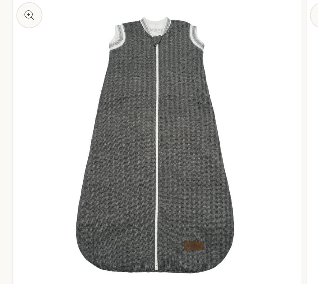 ORGANIC Dormeuse sac de couchage - cottage dream sleep sack - chevron 0-6 mois - 2.5 TOG