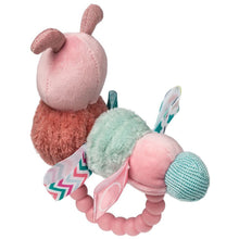 Charger l&#39;image dans la galerie, Jouet de dentition et peluche 6&#39;&#39; Chenille CAMILLA caterpillar TAGGIES
