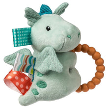 Charger l&#39;image dans la galerie, Jouet de dentition et peluche 6&#39;&#39; DRAX Dragon TAGGIES

