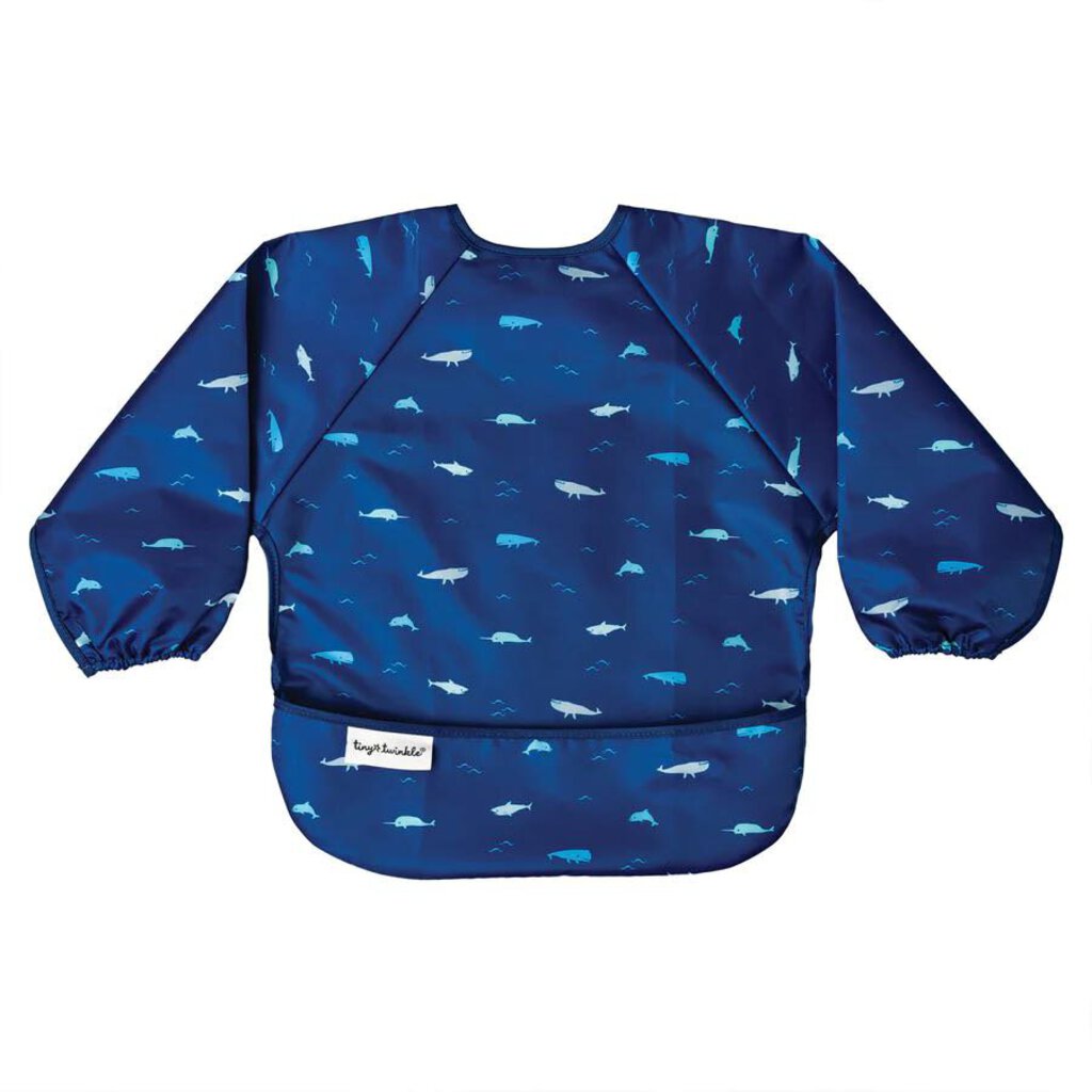 Bavoir manches longues OCEAN LIFE 6-24 mois