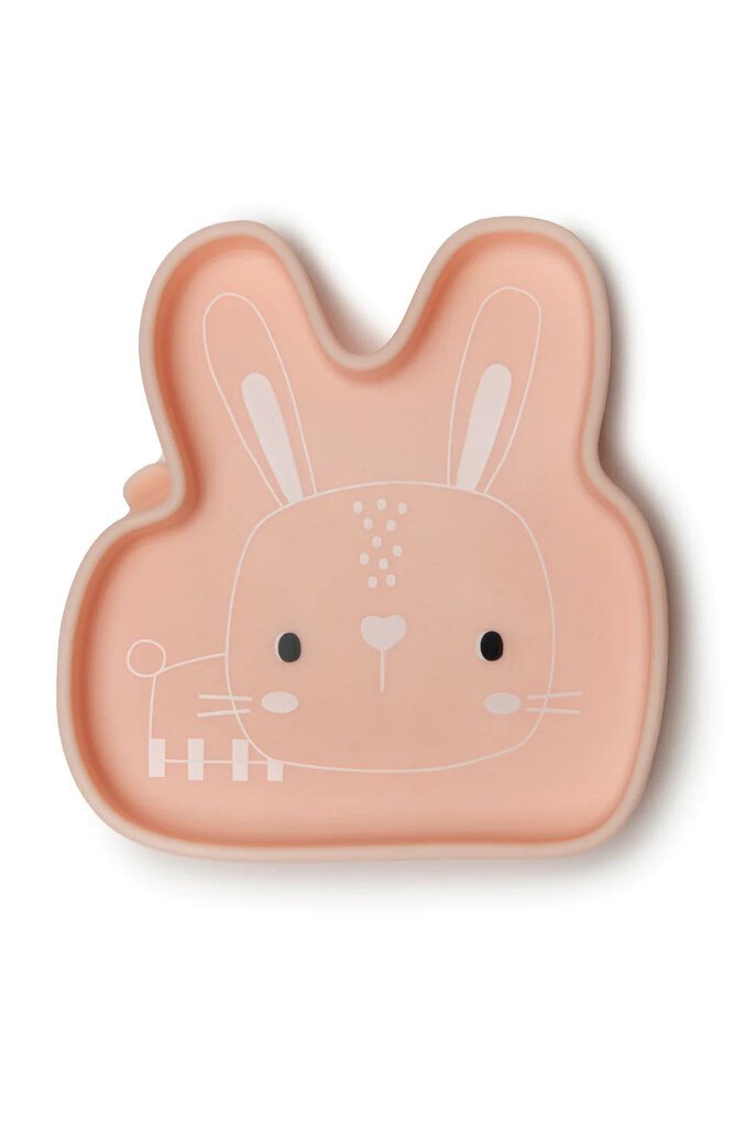 Assiette à goûter en silicone avec ventouse - Born to be Wild - BUNNY