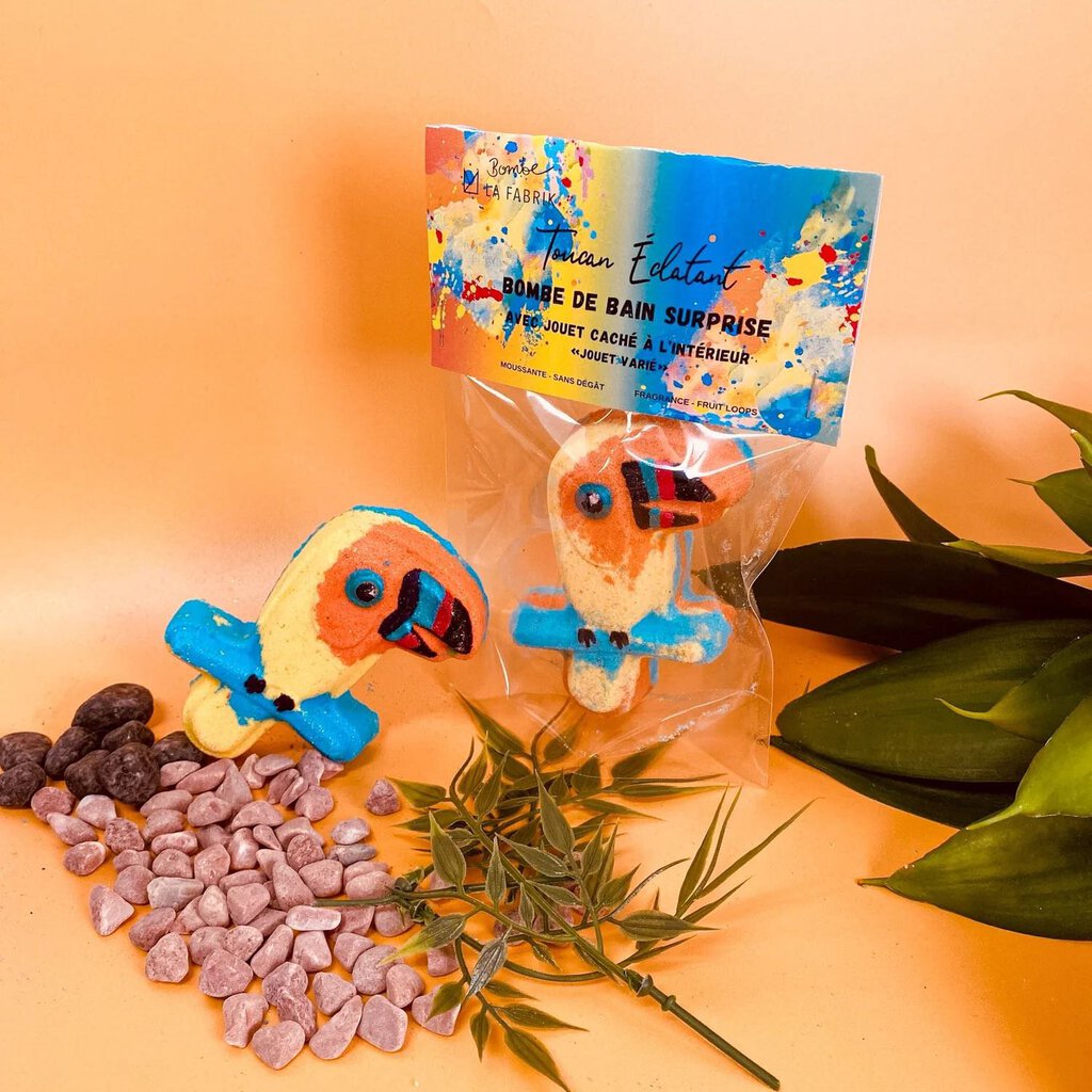 Bombe de bain surprise - TOUCAN ÉCLATANT