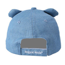 Charger l&#39;image dans la galerie, Casquette 3D OURS - Bear Chambray - 4-6 ans
