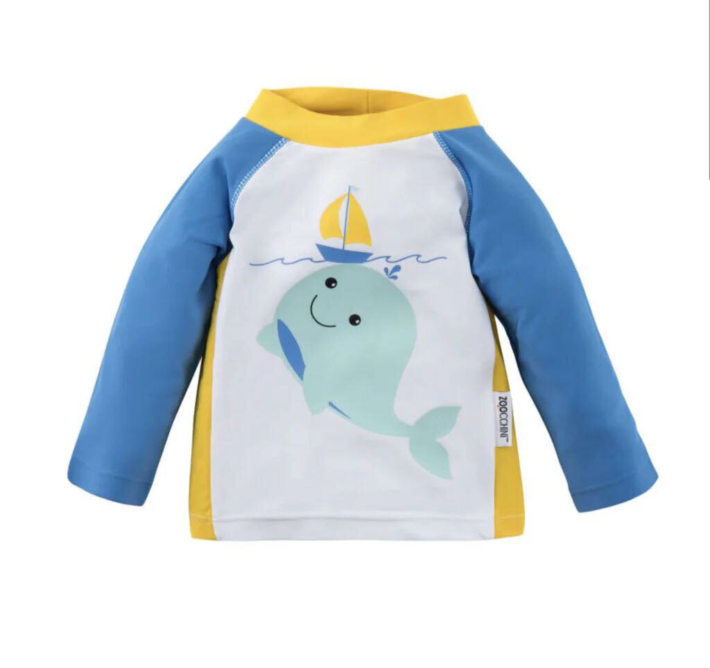 Haut de Maillot de bain - Protection UV - BALEINE WIlly Whale 3-6 mois