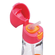 Charger l&#39;image dans la galerie, Bouteille d&#39;eau moderne avec paille à rabat - sans BPA - STRAWBERRY SHAKE 445 ml
