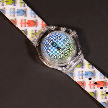 Charger l&#39;image dans la galerie, Montre lumineuse - RACE CARS light up watch
