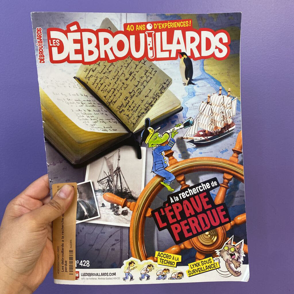 Les debrouillards a la recherche de l epave perdue