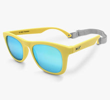 Charger l&#39;image dans la galerie, Lunettes de soleil polarisées flexibles UV-400 avec sangle pour bébé et enfant LEMONADE AURORA - 2-6 ans
