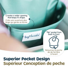 Charger l'image dans la galerie, Bavoir résistent a l'eau - SAGE CHECK 6-24 mois
