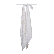 Charger l&#39;image dans la galerie, CHATS et FLEURS - Paquet de 2 Couvertures legeres OU pour emmailloter - Swaddling blanket KITTY + FLOWER
