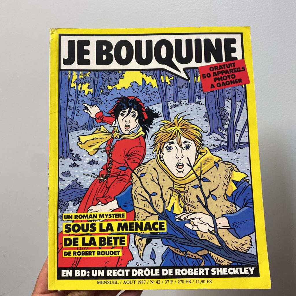 Je Bouquine Sous la menace de la bete