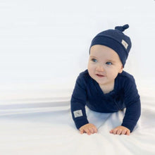 Charger l&#39;image dans la galerie, Chapeau bonnet matelassé KNOT 0-4 mois
