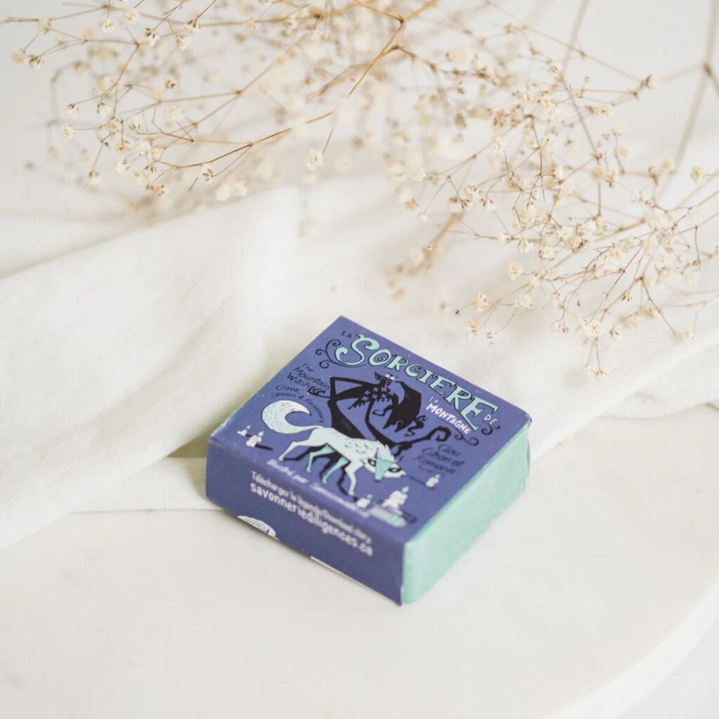 Savon 100g - La sorcière de la montagne - CLOU CITRON ET ROMARIN