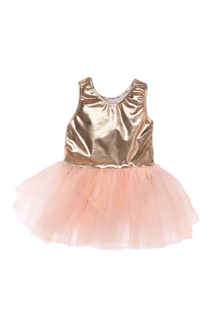 DEGUISEMENT Robe tutu de ballet OR - GOLD 5-6 ans