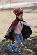 Charger l&#39;image dans la galerie, DEGUISEMENT Cape The metallic RUBY DRAGON 3-4 ans
