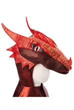 Charger l&#39;image dans la galerie, DEGUISEMENT Cape The metallic RUBY DRAGON 3-4 ans
