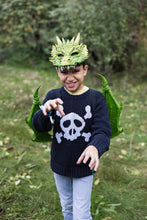 Charger l&#39;image dans la galerie, DEGUISEMENT Masque DRAGON vert
