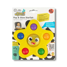 Charger l'image dans la galerie, Jouet de dentition ÉTOILE - Pop &amp; Glow Starfish Suction Cup Toy
