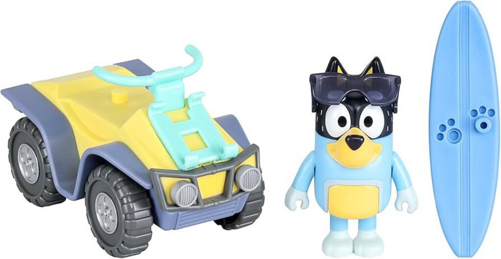 BLUEY vehicule avec figurine ASSORTIS