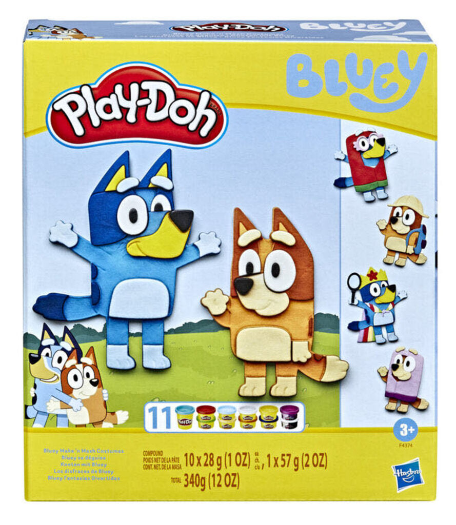BLUEY se déguise Play-Doh
