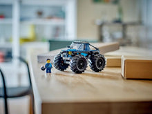 Charger l'image dans la galerie, LEGO CITY Blue Monster Truck Off-Road Toy, Mini Monster Truck 60402
