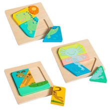 Charger l&#39;image dans la galerie, Casse tete sur planche en bois 9&#39;&#39; - CHIEN PUPPY
