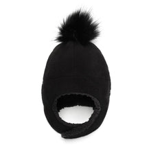 Charger l'image dans la galerie, Chapeau HIVER en polar avec POMPON - Fleece hat 12-24 mois
