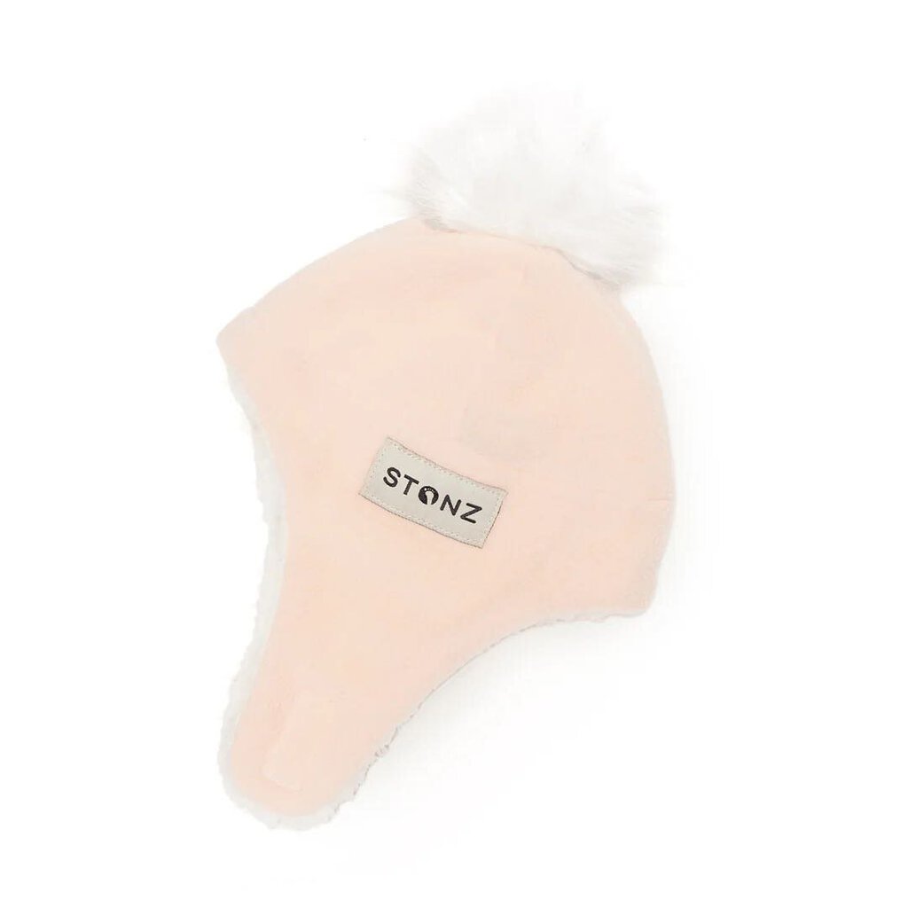Chapeau HIVER en polar avec POMPON - Fleece hat 12-24 mois