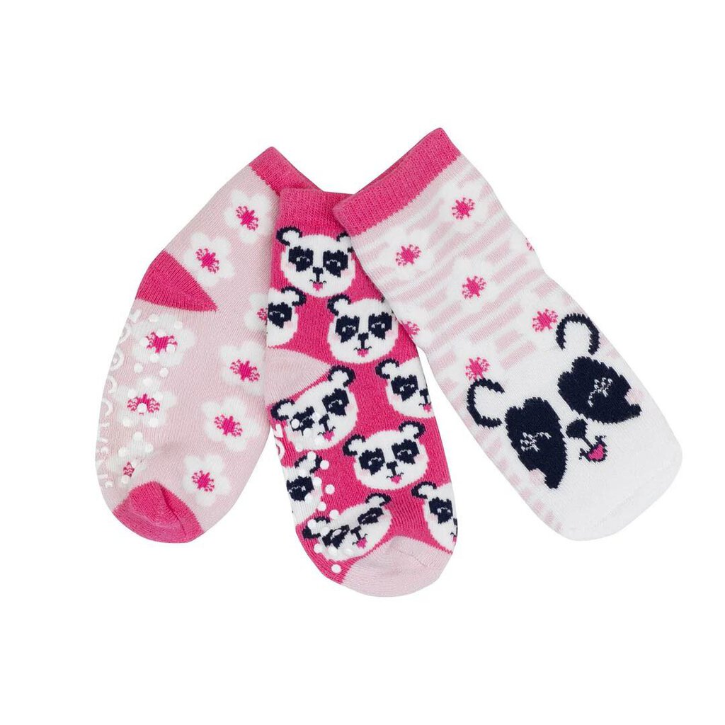 3 paires de bas PANDA 0-24 mois