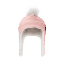Charger l&#39;image dans la galerie, Chapeau HIVER en polar avec POMPON - Fleece hat 6-12 mois
