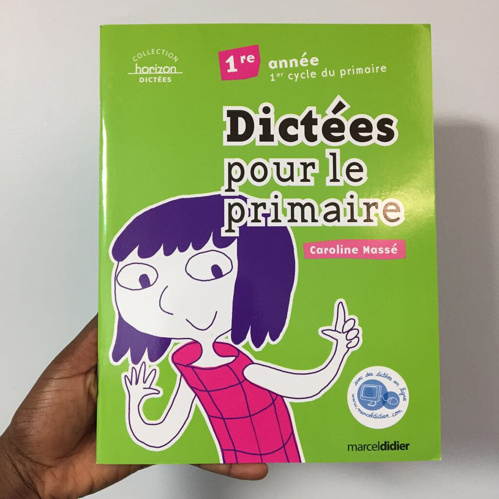 NEUF livre d'activite Dictees pour le primaire