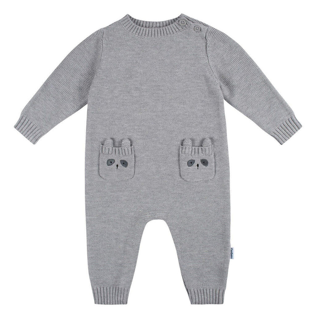 Jumpsuit tricot - Sweater Knit Romper RACCOON - 18 mois