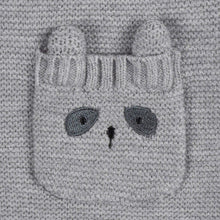 Charger l&#39;image dans la galerie, Jumpsuit tricot - Sweater Knit Romper RACCOON - 18 mois
