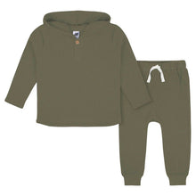 Charger l&#39;image dans la galerie, Ensemble 2 pcs Hoodie et pantalon survet Waffle Hood Jogger 5 ans
