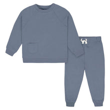 Charger l'image dans la galerie, Ensemble 2 pcs coton ouate et pantalon survet - Pullover + Jogger 24 mois
