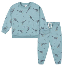 Charger l&#39;image dans la galerie, Ensemble 2 pcs pantalon + coton ouate GUITARE 18 mois
