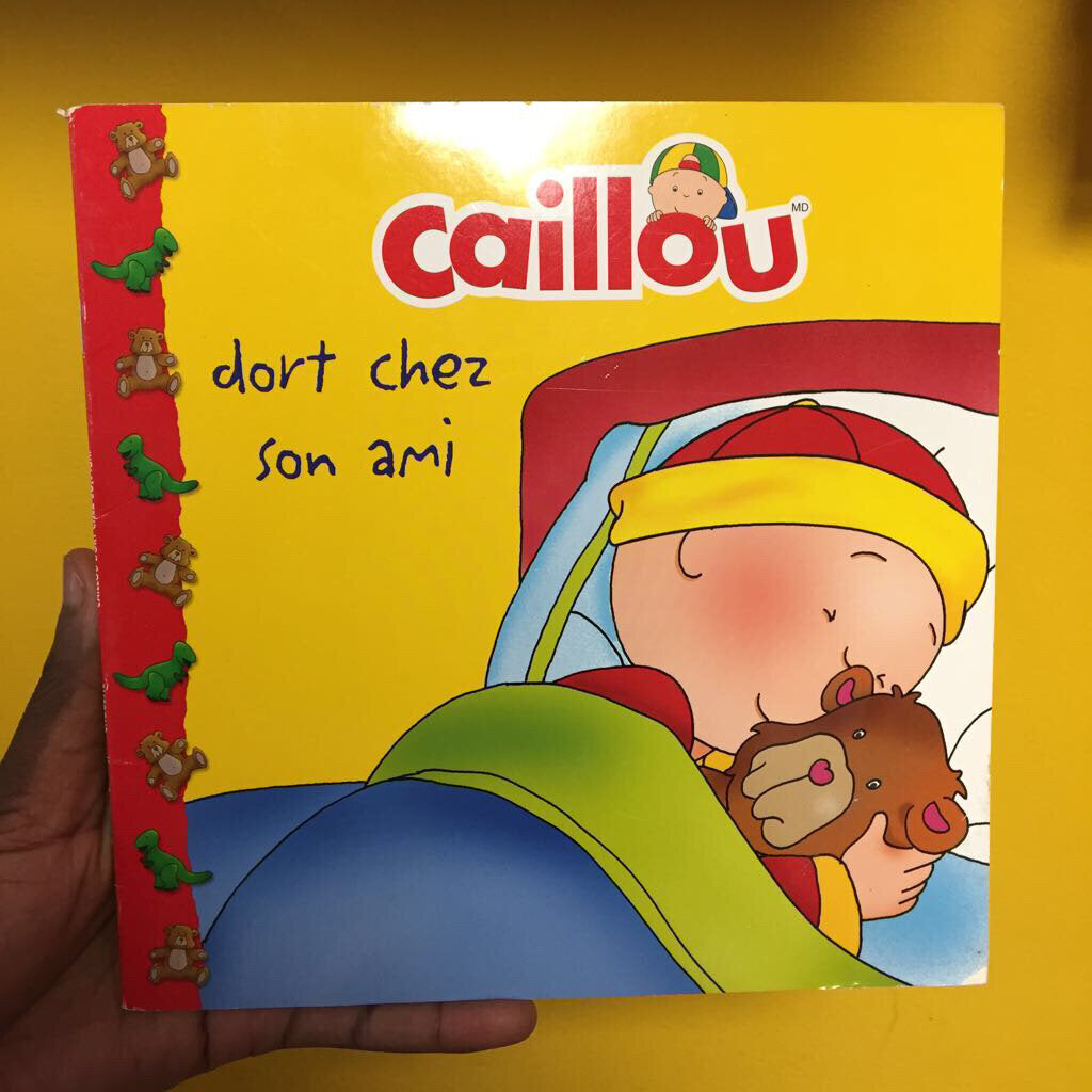 Caillou - Dort chez son ami
